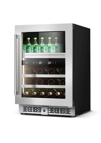 Tủ làm lạnh kết hợp vang Munchen MWB082DZ (nhiệt độ từ 1℃ -~20 chai vang & 20 lon bia 500ml)
