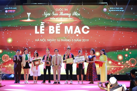 Đã tìm ngôi vị  bốn Ngôi sao thương hiệu của Ngành làm đẹp Việt Nam