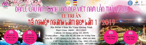 Đại lễ cầu an - Lễ tri ân tổ nghiệp Ngành làm đẹp Việt Nam