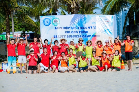 Chương trình Team Building “cực cháy” trong chuỗi chương trình The Beauty Business Camp của Liên hiệp Spa Thẩm mỹ Việt Nam