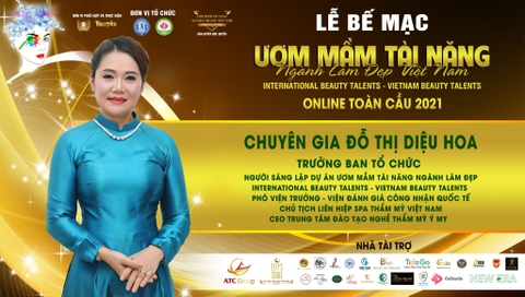 Bông hồng quyền lực - Đỗ Thị Diệu Hoa lan tỏa giá trị nhân văn cuộc thi “Ươm mầm tài năng ngành làm đẹp Việt Nam Online toàn cầu”
