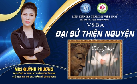 Mrs. Quỳnh Phương – Người được “chọn mặt gửi vàng” trở thành Đại sứ Thiện nguyện của Liên Hiệp Spa Thẩm mỹ Việt Nam