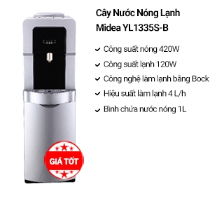 Cây nước nóng lạnh Midea YL1335S-B