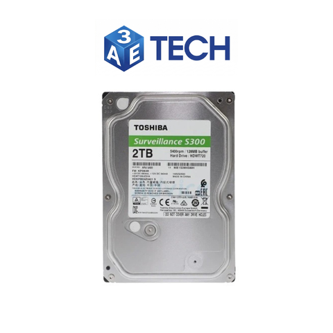 Ổ cứng HDD Toshiba S300 HDWT720UZSVA 2TB (3.5Inch/ 5400rpm/ 128MB/ SATA3)