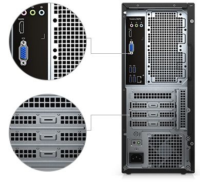 Máy tính đồng bộ Dell Vostro 3670 (MTI79016-8G-1T)