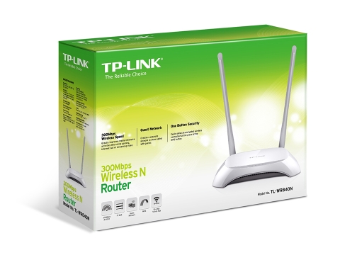 Bộ phát Wifi TP-LINK TL-WR840N Chuẩn N Không dây tốc độ 300Mbps