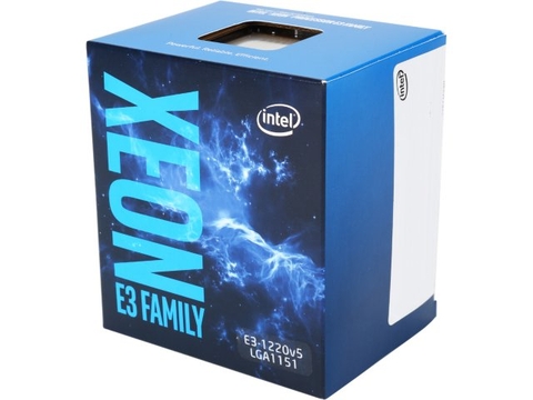 Intel® Xeon  E3 1220V5 - 3.1GHz / (4/4) / 8M Cache / NONE GPU  - Skylake