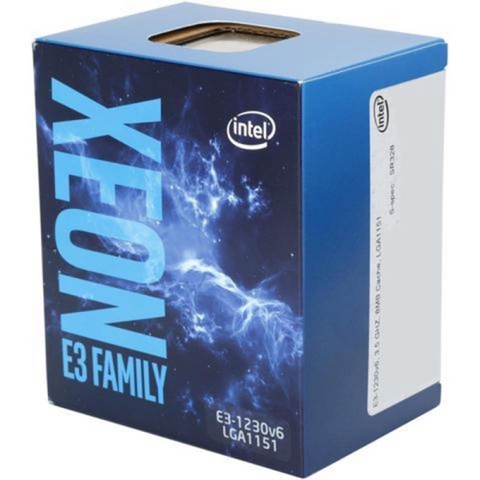 CPU Intel Xeon E3 1230V6 (3.5Ghz/ 8Mb cache)