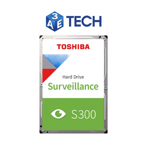 Ổ cứng camera Toshiba S300 HDWT840UZSVA 4TB (3.5Inch/ 5400rpm/ 256MB/ SATA3)