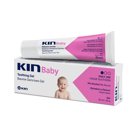 Gel bôi Kin Baby chăm sóc và bảo vệ nướu cho bé trước khi mọc răng (30ml)