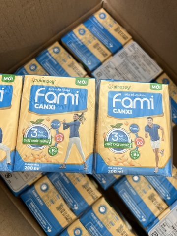 Sữa Đậu Nành Fami Canxi