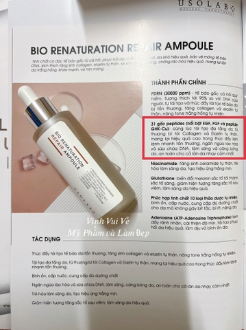 Serum Phục Hồi D PDRN