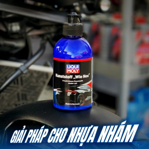 Kem dưỡng và phục hồi chi tiết nhựa nhám chuyên dụng Liqui Moly 1552 - Bảo vệ nhựa ngoài, Phục hồi nhựa bị lão hóa, phai màu