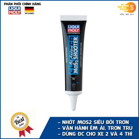 Phụ gia nhớt MOS2 cho xe máy Liqui Moly 20575