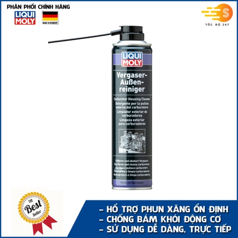 Chai xịt vệ sinh bình xăng con, cổ hút Liqui Moly 3325