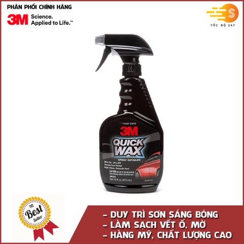 Chai xịt tăng độ bóng sơn ô tô 3M 39034 (Hàng Mỹ)