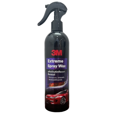 Chai xịt bảo dưỡng và tăng độ bóng sơn ô tô cao cấp 3M Extreme Spray Wax 39034E 400ml (Hàng Thái)