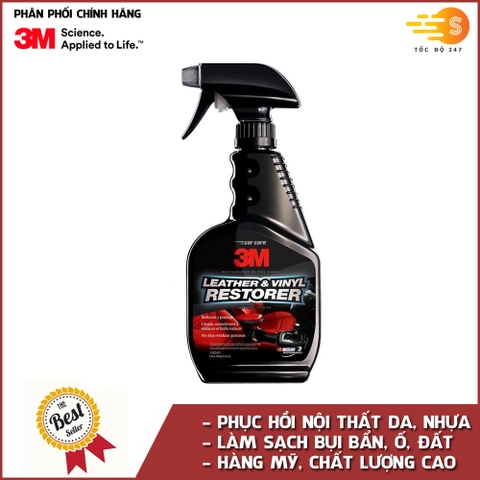 Chai xịt chăm sóc và bảo dưỡng nội thất ô tô 3M 39040 (Hàng Mỹ)
