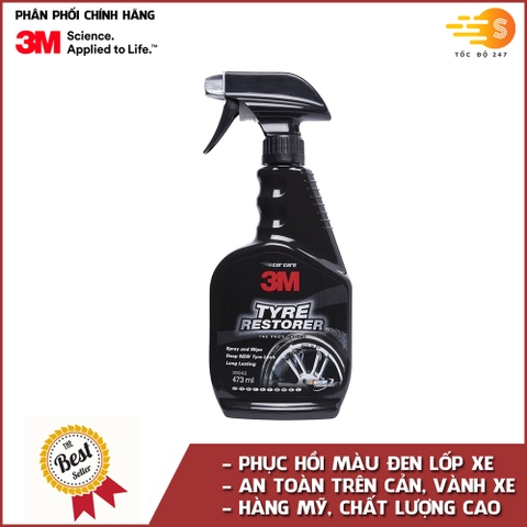 Chai xịt bảo dưỡng lốp ô tô 3M 39042 (Hàng Mỹ)