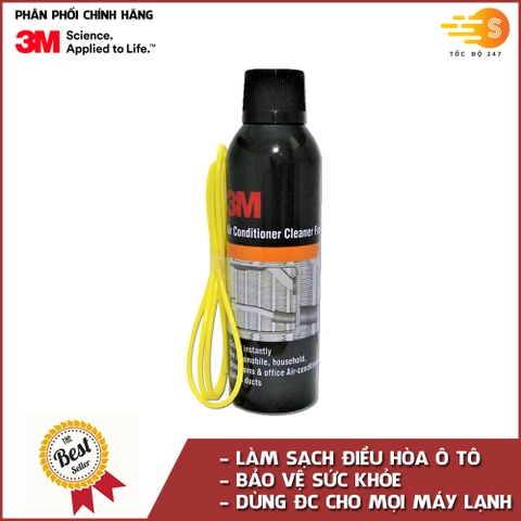 Chai xịt vệ sinh hệ thống điều hòa ô tô 3M 3M-ACC