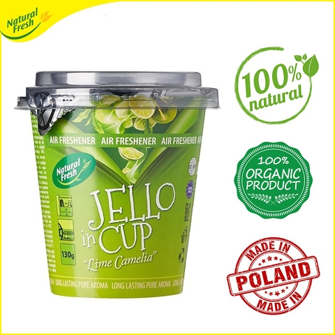 Gel khử mùi và tỏa hương thơm Jello In Cup Natural Fresh JC130