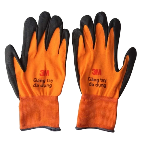 Găng tay đa dụng màu cam 3M GTDD - Size L