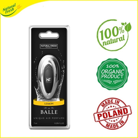 Tinh dầu gắn khe máy lạnh ô tô, phòng ngủ Balle Natural Fresh BA00
