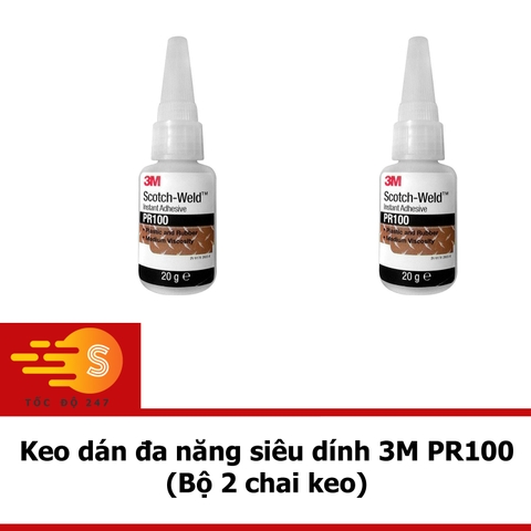 Keo dán đa năng siêu dính Scotch-Weld 20g 3M PR100