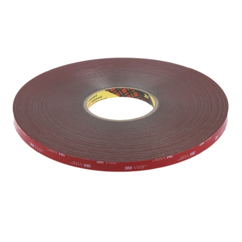 Băng keo 2 mặt cường lực siêu dính màu xám VHB dài 11m 3M GPL-110 - nhiều kích thước, cắt theo yêu cầu, có VAT, dán gọn, bám chắc