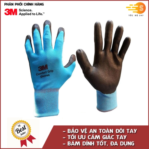 Găng tay đa dụng màu xanh 3M GTDD - Size L