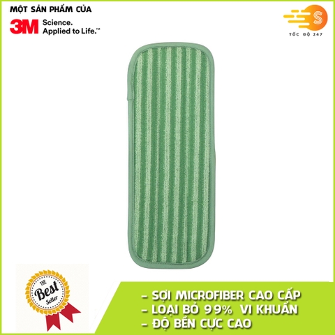 Khăn lau nhà Microfiber cho cây lau nhà đa năng 3 trong 1 Scotch-Brite 3M KL-TT-3IN1