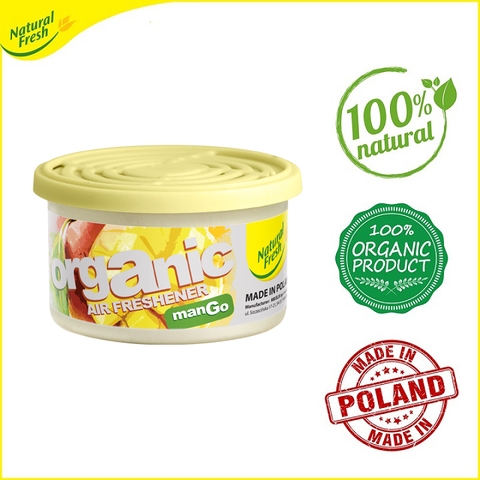 Khử mùi và tỏa hương thơm bên trong ô tô, phòng ngủ Organic Natural Fresh OR330