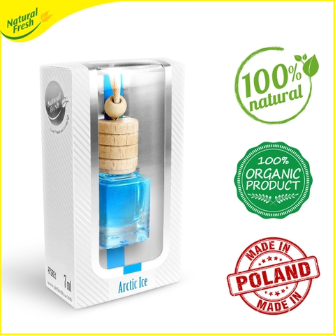 Lọ tinh dầu thiên nhiên treo ô tô, tủ quần áo Natural Fresh PR007