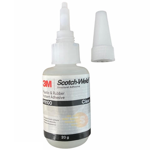Keo dán đa năng siêu dính Scotch-Weld 20g 3M PR100 - Dán nhanh, bền chắc, không cháy, gia dụng