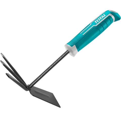 Cây cào đất làm vườn 2 đầu 290mm TOTAL THGT979K - làm từ thép carbon, chăm sóc cây, trồng cây, trồng hoa