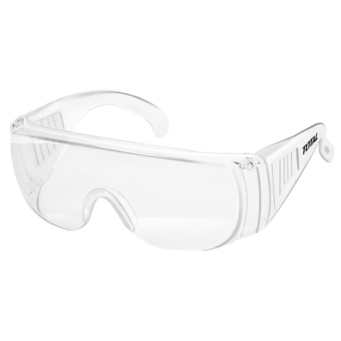 Kính bảo hộ trong suốt chống bụi và chống tia UV TOTAL TSP304 - Kính nhẹ, độ bền cao, gọng kính điều chỉnh được