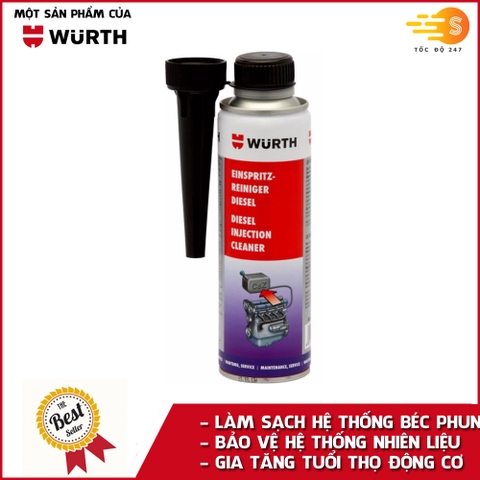 Phụ gia xúc béc dầu cao cấp Wurth WU-SBD300
