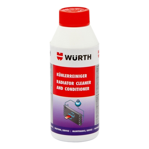 Dung dịch súc rửa két nước làm mát, hệ thống giải nhiệt cho ô tô 250ml Wurth WU-SK250