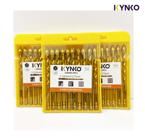 Mũi Khoan Đa Năng Đường Kính Phi Ø 10 Dài 117mm KYNKO MKKGM-10117 (VỈ 10 CHIẾC)