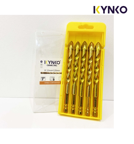 Mũi Khoan Đa Năng Đường Kính Phi Ø 12 Dài 120mm KYNKO MKKGM-12120 (VỈ 5 CHIẾC)