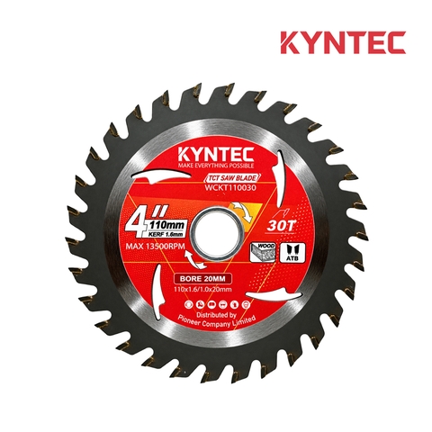 Lưỡi Cưa Gỗ TCT 100MM 30 RĂNG KYNTEC WCKT110030
