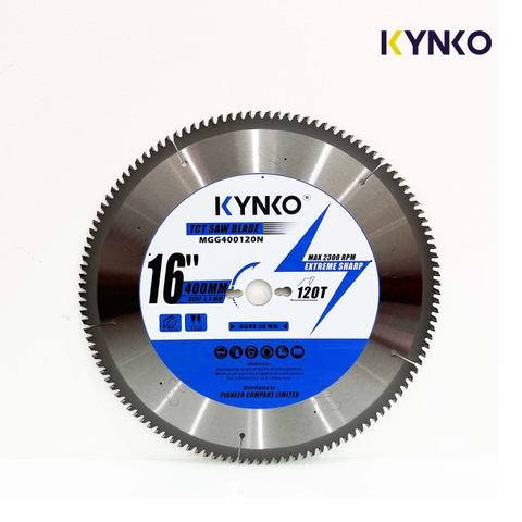 LƯỠI CẮT NHÔM 120 RĂNG Ø 400mm KYNKO MGG400120N_NEW24