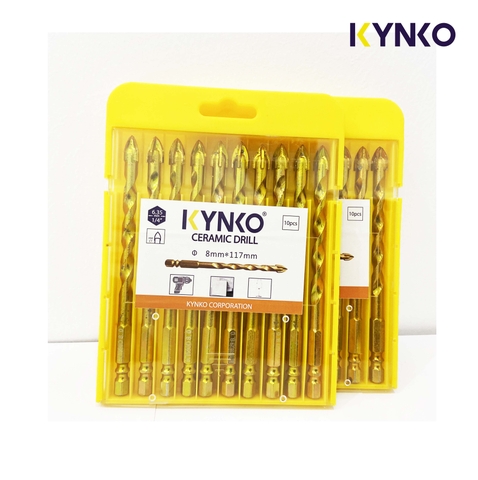 Mũi Khoan Đa Năng Đường Kính Phi Ø 8 Dài 117mm KYNKO MKKGM-8117 (VỈ 10 CHIẾC)