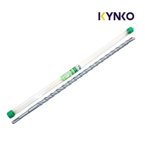 PHI Ø16 DÀI 460MM MŨI KHOAN BÊ TÔNG SDS XUYÊN TƯỜNG ĐẦU DẸT KYNKO MKBTXT-16460