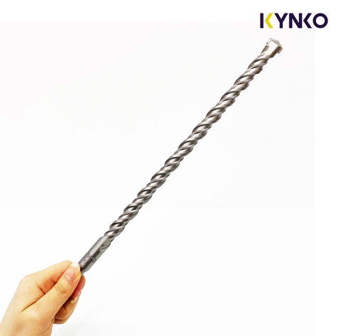 PHI Ø16 DÀI 350MM MŨI KHOAN BÊ TÔNG SDS XUYÊN TƯỜNG ĐẦU DẸT KYNKO MKBTXT-16350