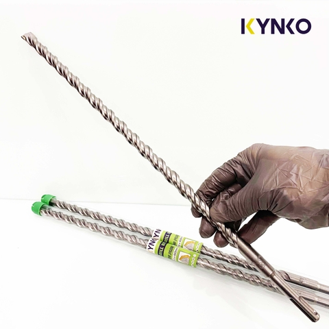 PHI Ø16 DÀI 460MM MŨI KHOAN BÊ TÔNG SDS XUYÊN TƯỜNG ĐẦU DẸT KYNKO MKBTXT-16460