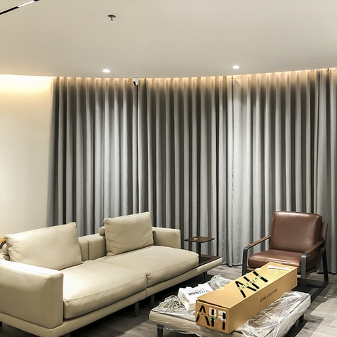 Rèm vải cho căn hộ - khu đô thị Royal City.