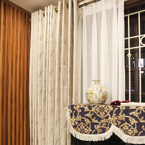 Rèm cửa tân cổ điển- Nhập khẩu Thái Lan