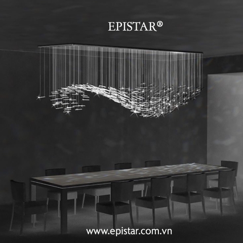 đèn chùm thông tầng, đèn chùm sảnh khách sạn, đèn chùm penthouse, đèn chùm khổ lớn, đèn trang trí thông tầng, đèn trang trí sảnh, đèn sảnh khách sạn, đèn thông tầng pha lê, đèn trang trí hiện đại