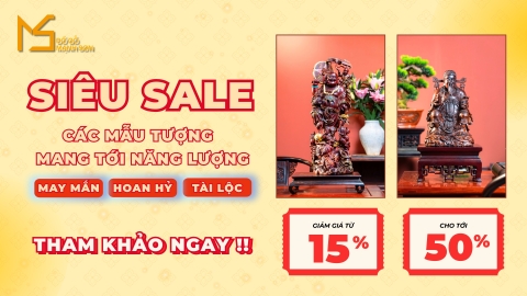 Chương trình ưu đãi tri ân tượng gỗ nghệ thuật cao cấp